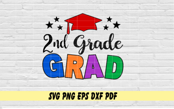 A Designer's Take on the 2nd Grade Grad Embroidery Graphic