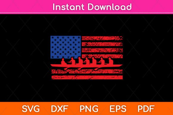 An Embroidery Designer's Review of the Crew Rowing Boat Oars Flag Design