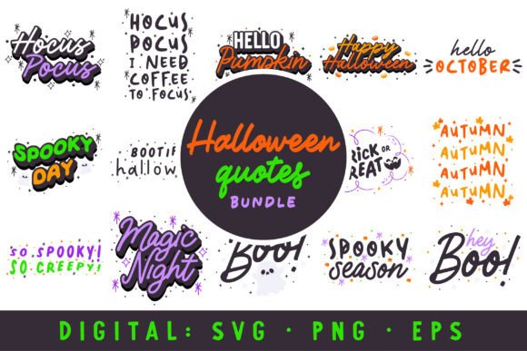 Halloween Quotes Bundle: A Designer's Practical Review