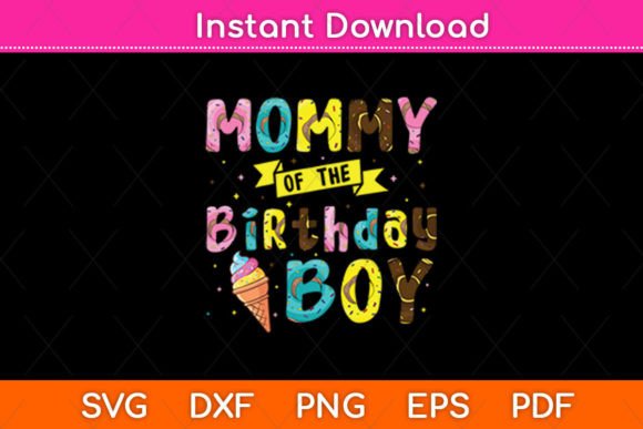 Mommy of the Birthday Boy: A Sweet Embroidered Celebration